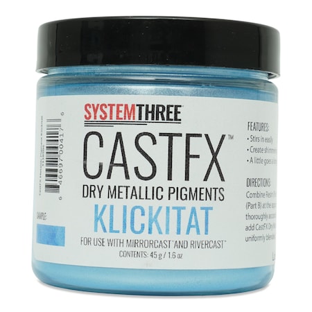 System Three Resins CastFX Dry Metallic Color Pigments, Klickitat, 45g 3158S06